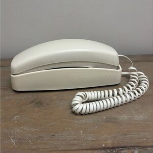 Corded Wall Phone AT&T 210 Model Cream